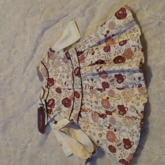 SERGENT MAJOR INFANT DRESS WITH MATCHING HEAD BAND 3M - Picture 8 of 10